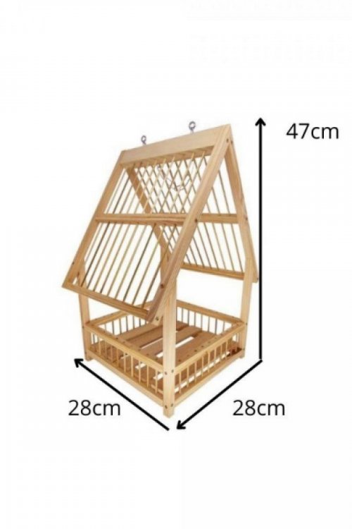 Casinha Manual Livre Birds DT1 Para Pássaros Livres