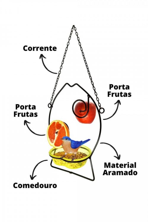 Alimentador Livre Birds Wire Fish LC1113