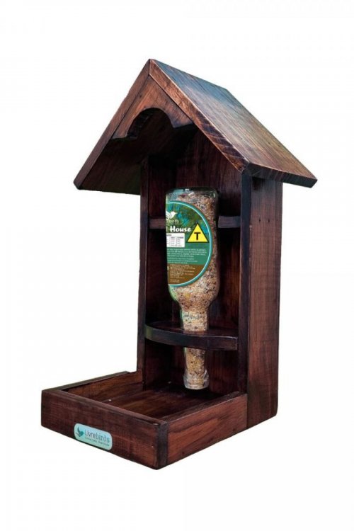 Alimentador Automático Livre Birds Wood House SL3728