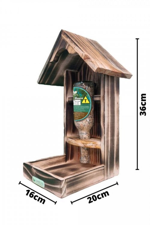 Alimentador Automático Livre Birds Wood House SL3728