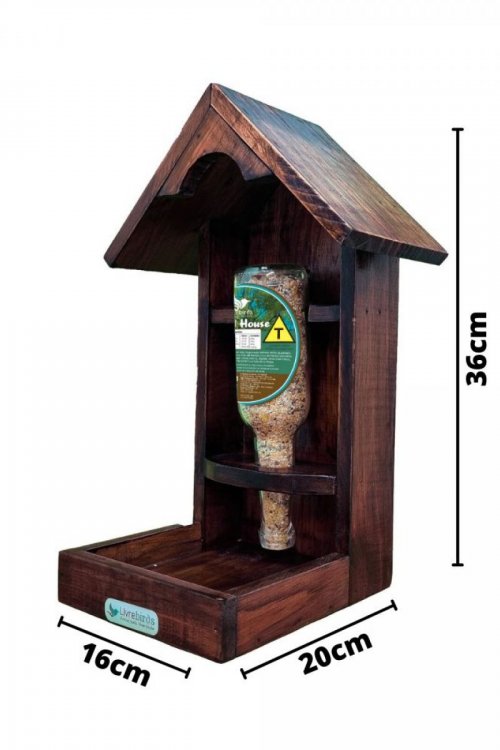 Alimentador Automático Livre Birds Wood House SL3728