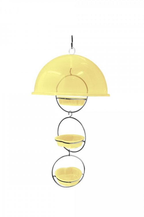 Alimentador Livre Birds Wire Domo Bubbles LC1510 - Amarelo