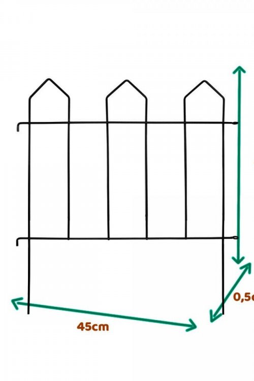  Cerca Livre Birds Modular Wire Triangle