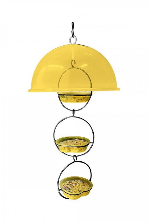 Alimentador Livre Birds Wire Domo Bubbles LC1510 - Amarelo