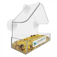 Alimentador Livre Birds Crystal com Ventosa MT513