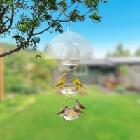 Alimentador Livre Birds Wire Domo Bubbles LC638 - Branco