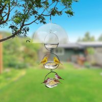 Alimentador Livre Birds Wire Domo Bubbles LC638 - Branco