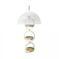 Alimentador Livre Birds Wire Domo Bubbles LC638 - Branco