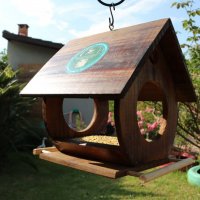 Alimentador Livre Birds Rustic Wood JÓ1407