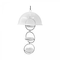 Alimentador Livre Birds Wire Domo Bubbles LC638 - Branco