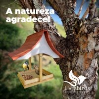 Alimentador Manual Livre Birds Sam1 Para Pássaros Livres